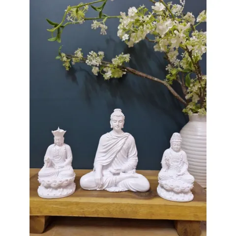 Bộ Tượng Tam Thánh Phật mini, Tượng Ta Bà Tam Thánh nhỏ 852739