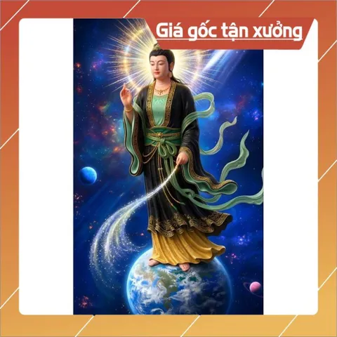 Tranh DIÊU TRÌ - PHẬT MẪU ( Tặng )