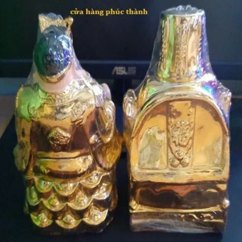 Thần tài ông địa ngồi xi da ( nhựa ) có hoả tốc