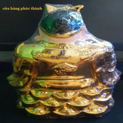 Thần tài ông địa ngồi xi da ( nhựa ) có hoả tốc