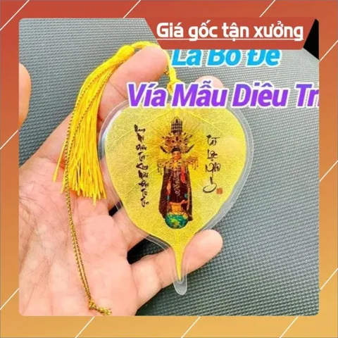 [ĐÃ KHAI QUANG] Lá bồ đề Mẹ Diêu Trì cầu tài lộc, làm ăn, may mắn ốp lưng điện thoại, treo xe ô tô HIỆU NGHIÊMJ 852803