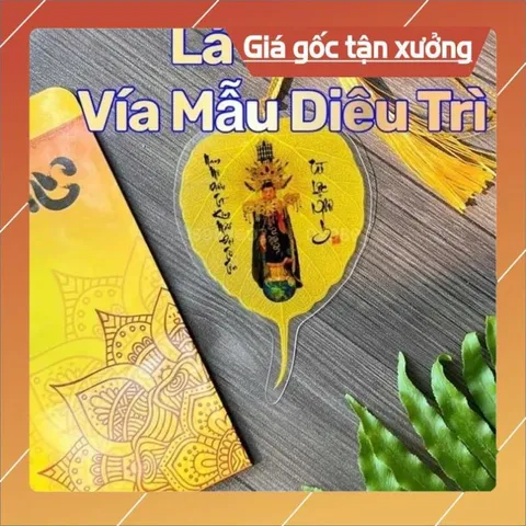 [ĐÃ KHAI QUANG] Lá bồ đề Mẹ Diêu Trì cầu tài lộc, làm ăn, may mắn ốp lưng điện thoại, treo xe ô tô HIỆU NGHIÊMJ 852803