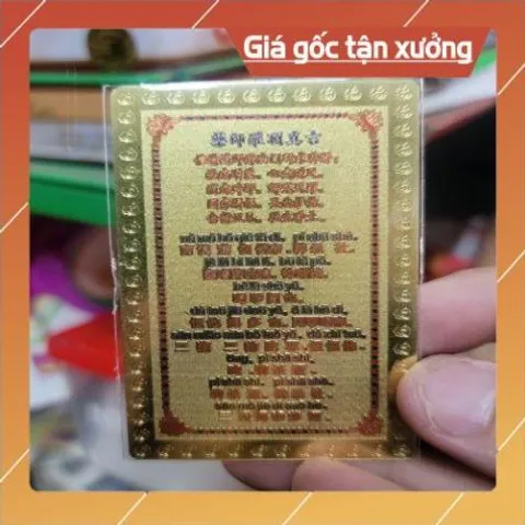 kim bài linh phù bạch ngọc như lai HÀNG CAO CẤP, có hoả tốc 852801