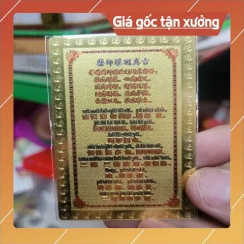 kim bài linh phù bạch ngọc như lai HÀNG CAO CẤP, có hoả tốc 852801