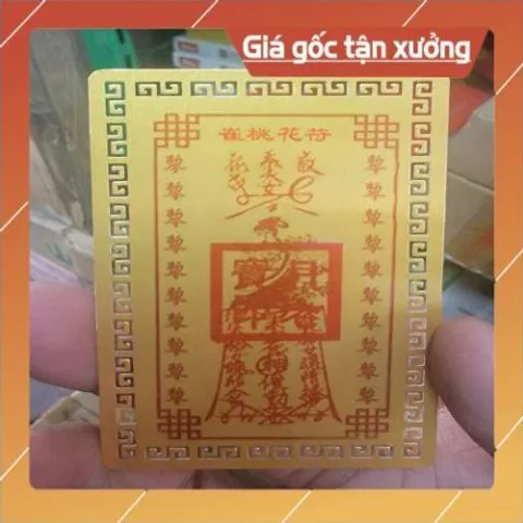 kim bài linh phù đào hoa tiền tử HÀNG CAO CẤP, có hoả tốc 852805