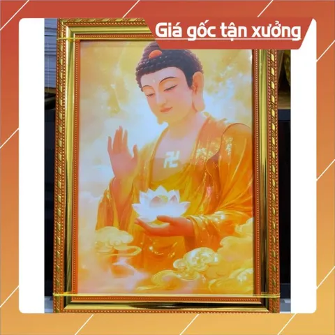 Tranh PHẬT A DI ĐÀ ( Tặng )