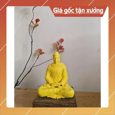 Tượng Phật Thích Ca 12cm Tượng Phật Bổn Sư Để Bàn. Trang Trí Tiểu Cảnh. Xe O tô
