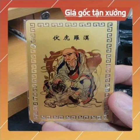 kim bài linh phù la hán phục hổ HÀNG CAO CẤP, có hoả tốc 852820