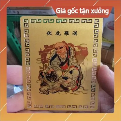 kim bài linh phù la hán phục hổ HÀNG CAO CẤP, có hoả tốc 852820