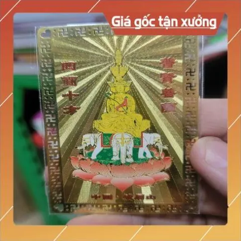 kim bài linh phù phổ hiền thập phương HÀNG CAO CẤP, có hoả tốc 852834