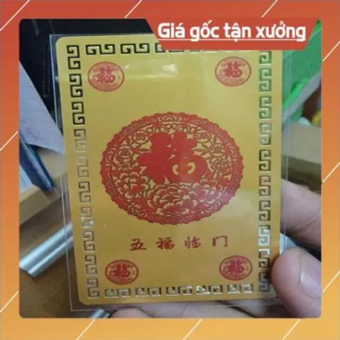 kim bài linh phù ông phúc tinh HÀNG CAO CẤP, có hoả tốc 852841