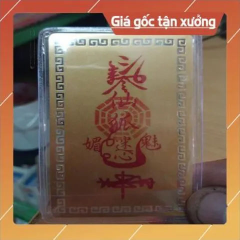 kim bài linh phù cửu vĩ bạch hồ ly HÀNG CAO CẤP, có hoả tốc 852867