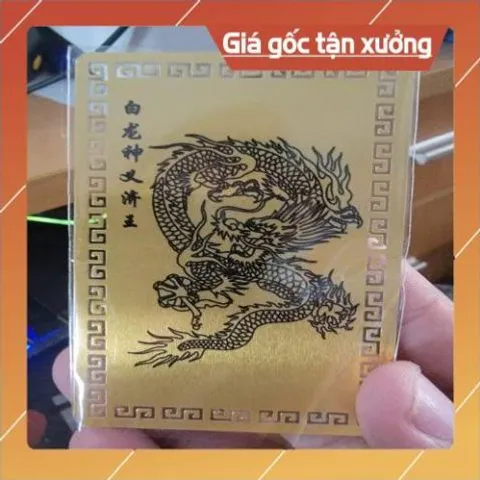 kim bài linh phù bạch long thần HÀNG CAO CẤP, có hoả tốc 852886
