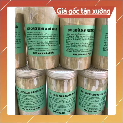 BỘT CHUỐI XANH NGUYÊN CHẤT(1kg 2 hộp) 852890