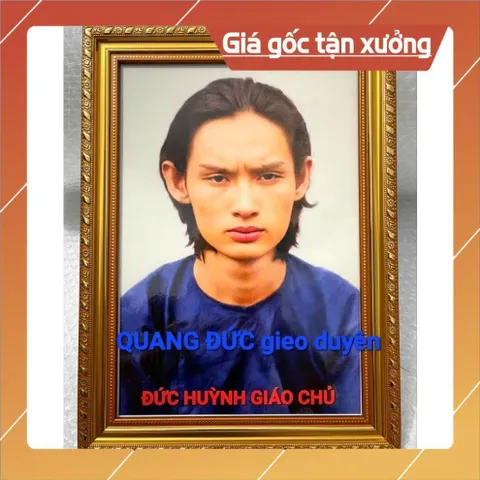 Tranh ĐỨC HUỲNH GIÁO CHỦ ( Tặng )