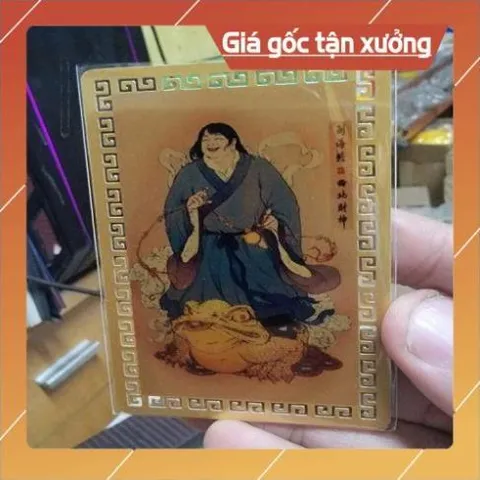 kim bài linh phù thần tài lủu hải thiềm HÀNG CAO CẤP, có hoả tốc 852893