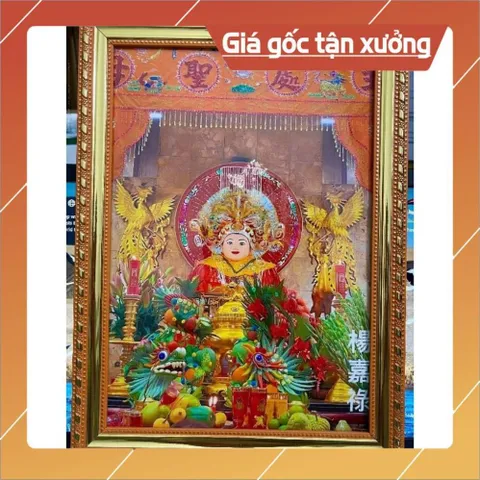 Tranh BÀ CHÚA XỨ ( Châu Đốc ) ( Tặng )
