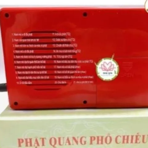 MÁY TỤNG KINH NIỆM PHẬT 21 BÀI - PHẬT QUANG PHỔ CHIẾU CÓ DÂY NGUỒN
