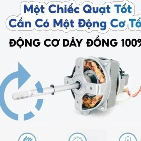 Quạt Treo Tường Cao cấp 2 dây rút