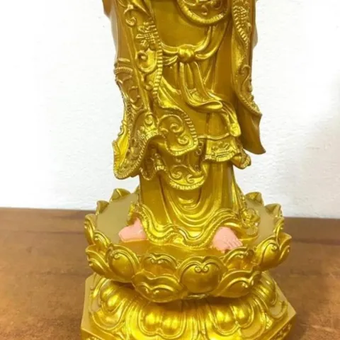Tôn Tượng Quan Âm Bồ Tát Đứng 50cm Nhựa Composite đẹp