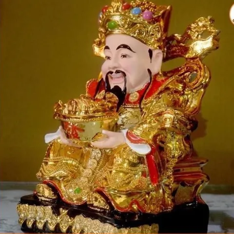 GIEO DUYÊN tượng thần tiền đặt bàn thờ(xi bóng,nhiều cỡ) cực đẹp DƯƠNG KHOA SHOP