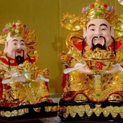 GIEO DUYÊN tượng thần tiền đặt bàn thờ(xi bóng,nhiều cỡ) cực đẹp DƯƠNG KHOA SHOP