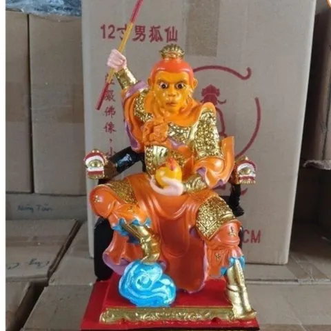 Tượng Tôn Ngộ Không cao 30cm cực đẹp