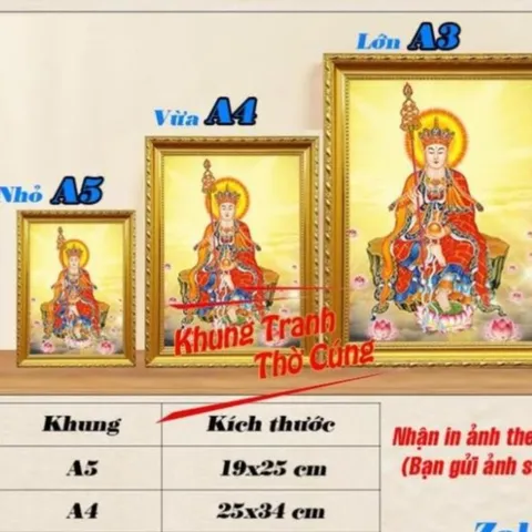Hình thờ Chúa Xứ Thánh Mẫu Nguyên Nhung + Khung giáng thế , Khung hình cực đẹp