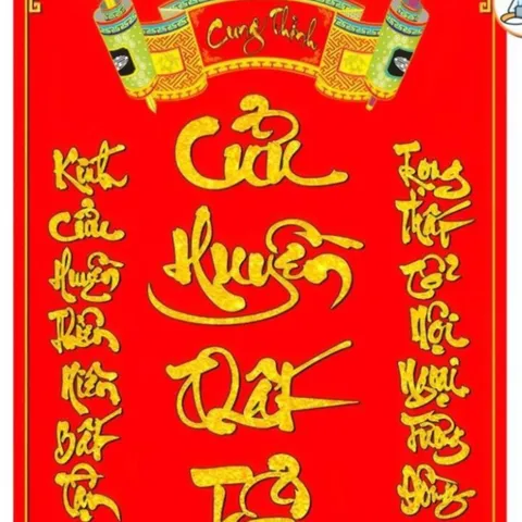 Tranh treo, ảnh thờ CỬU HUYÊN THẤT TỔ tranh vẽ bền màu + Khung ảnh sáng đẹp kích thước khổ A3, A4, A5  có hoả tốc