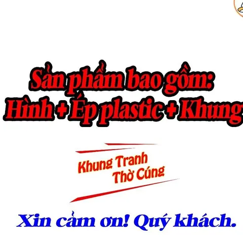 Tranh treo, ảnh thờ CỬU HUYÊN THẤT TỔ tranh vẽ bền màu + Khung ảnh sáng đẹp kích thước khổ A3, A4, A5  có hoả tốc