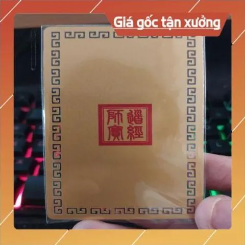 kim bài linh phù bắc đẩu tinh quân HÀNG CAO CẤP, có hoả tốc 853182