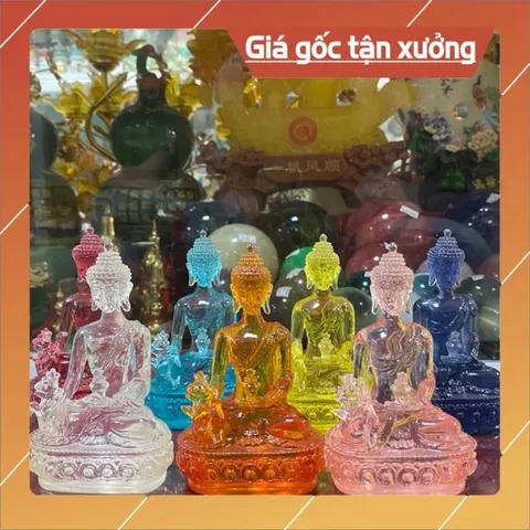 Tượng Phật Dược Sư Cao 12 cm.