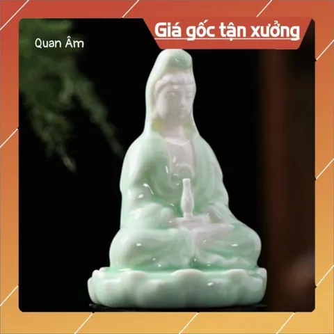 Tượng Quan Âm, Phật Tổ bằng sứ cao cấp để xe hơi 🌸🌸