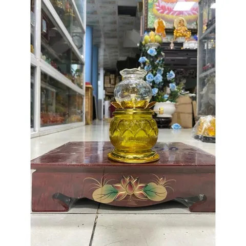Đèn Dầu Lưu Ly Cao Cấp, bóng đèn dầu, tim đèn dầu 🌸🌸