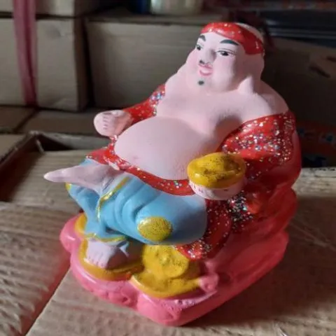 thần tài ông địa đế màu ( đất num ) có hoả tốc