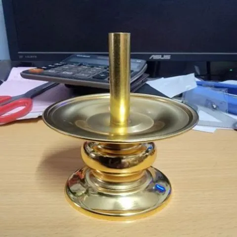 chân nến ống dài ( nhôm ) có hoả tốc
