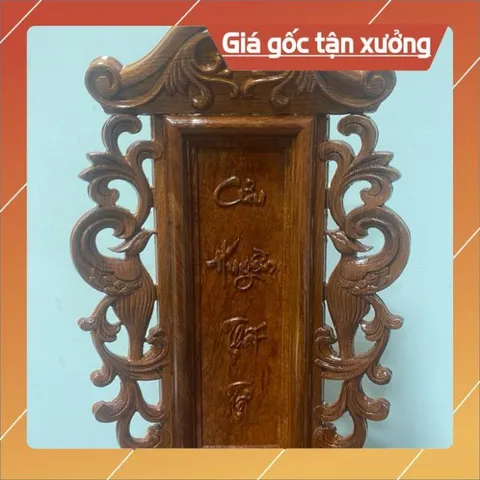 Bài Vị Cửu Huyền Thất Tổ Gỗ Hương.