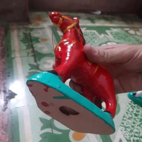 Ông ngựa đất đỏ thờ cúng 30cm có hoả tốc