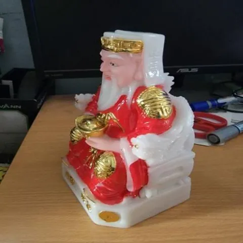 thần tài ông địa đỏ ( bột đá ) có hoả tốc