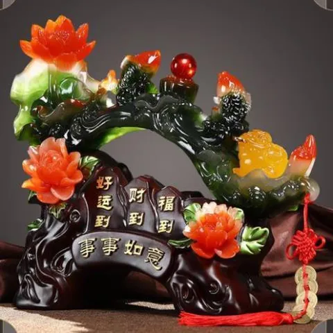 song ngư quyền trượng như ý xanh có hoả tốc