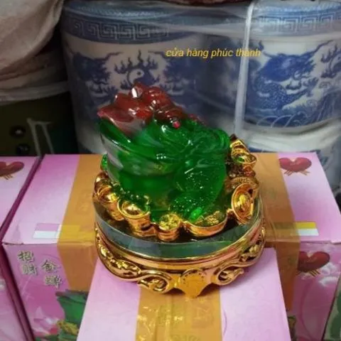 Cóc Thiềm Thừ xanh xoay có hoả tốc