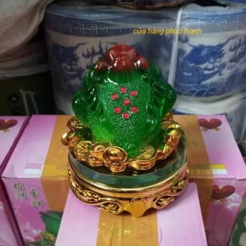 Cóc Thiềm Thừ xanh xoay có hoả tốc