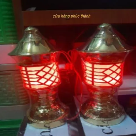 đèn thờ cát tường đỏ có hoả tốc