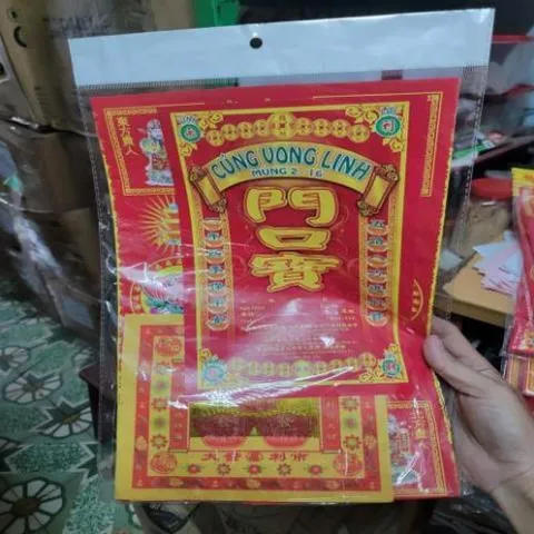 giấy cúng bộ vong linh mùng 2 - 16 có hoả tốc