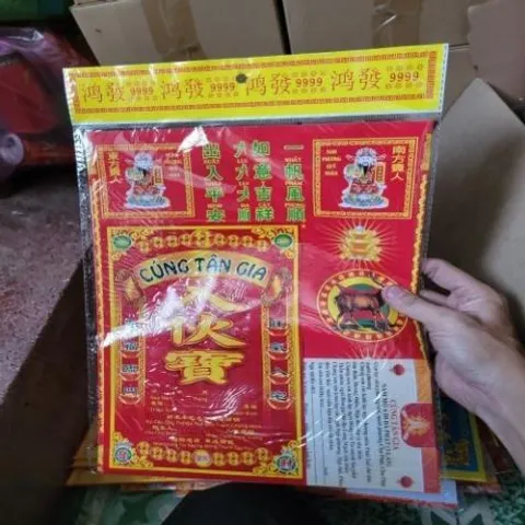 giấy cúng bộ tân gia có hoả tốc