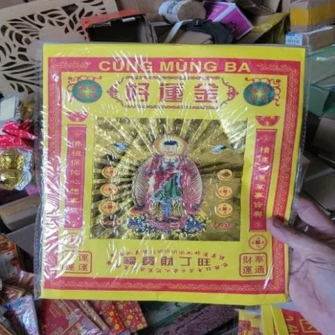 giấy cúng bộ cúng mùng ba có hoả tốc
