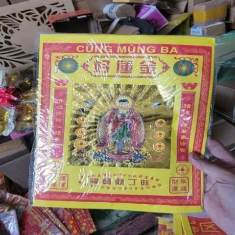 giấy cúng bộ cúng mùng ba có hoả tốc