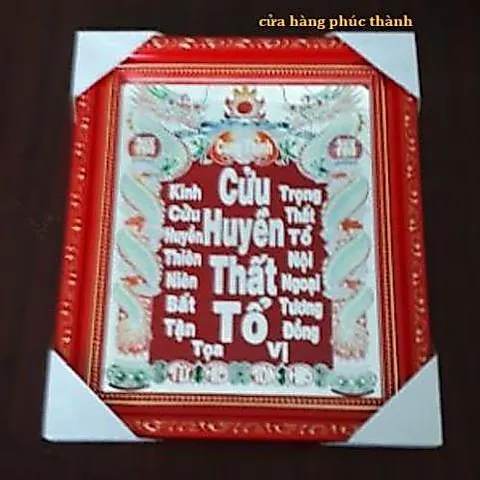 bài vị đỏ cửu huyền thất tổ việt có hoả tốc