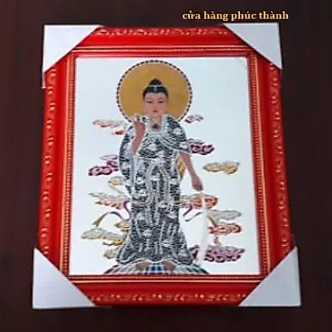 bài vị đỏ Diêu Trì Địa mẩu có hoả tốc