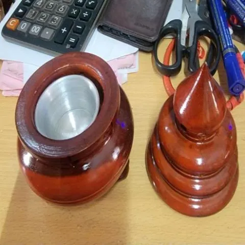 xông trầm gỗ tháp nâu có hoả tốc